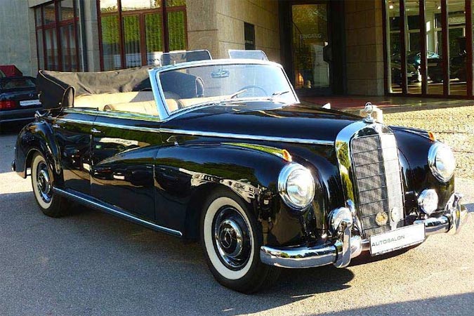 Oldtimer MercedesBenz 300 Adenauer Cabriolet f r Sammler und Liebhaber