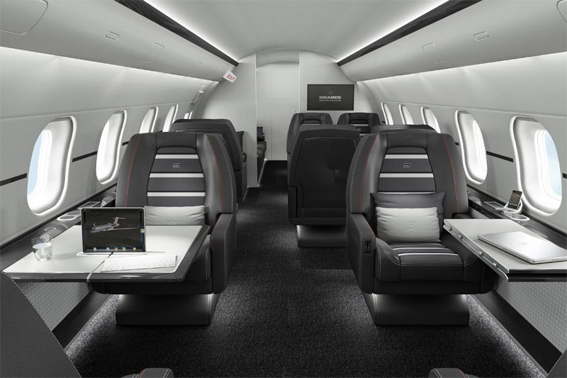 BRABUS Private Aviation - Automobiler Edeltuner personalisiert Business Jets 