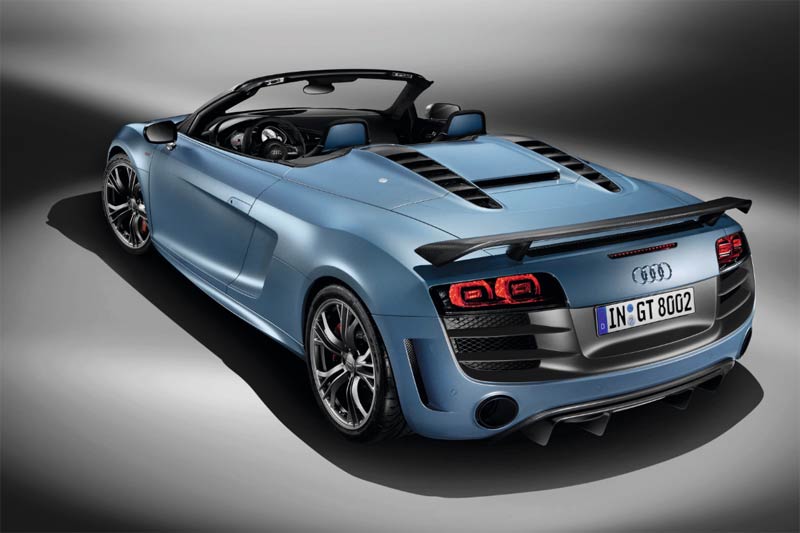 Audi R8 GT Spyder - limitierte und offene Topversion