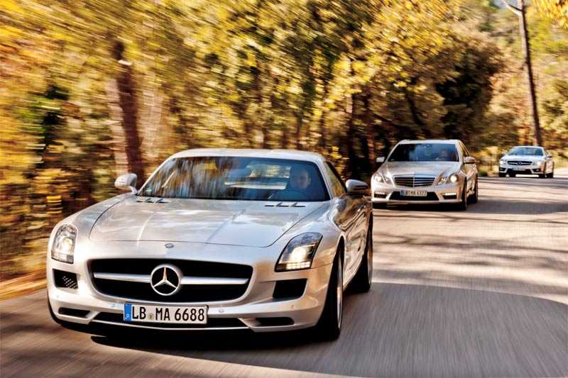 Fahrsicherheitstraining von Mercedes-Benz - Driving Events für Mercedesfahrer