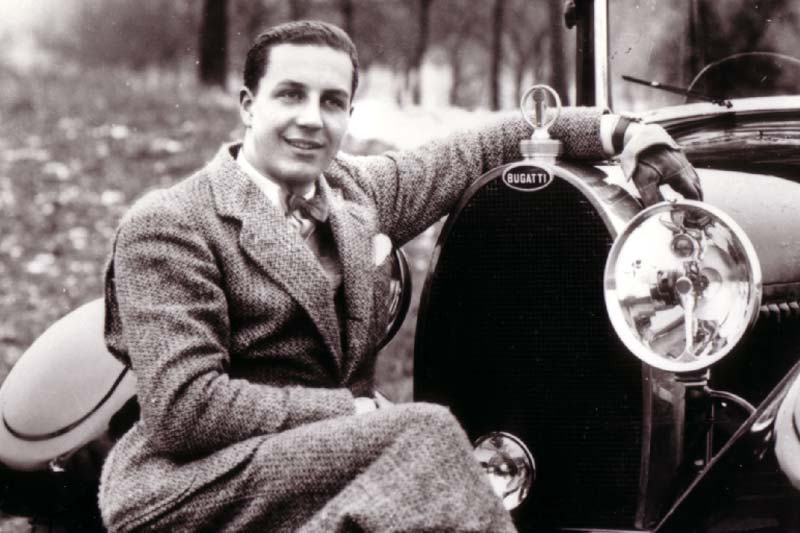 Jean Bugatti in Serge Bellu Bugatti Historie