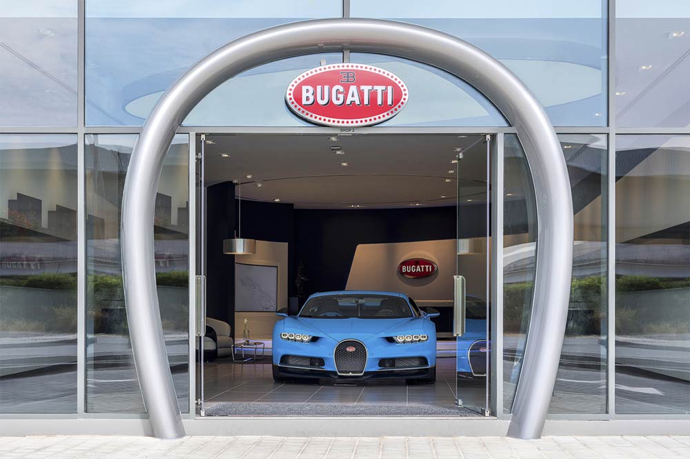 Bugatti Dubai Showroom UAE