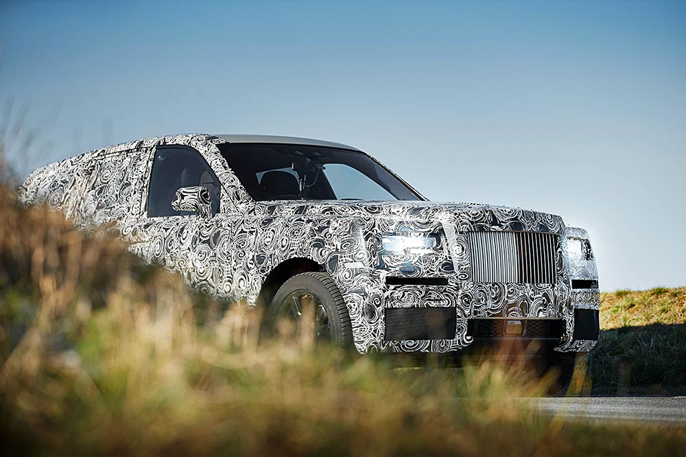 Rolls-Royce Cullinan - Erlkönig des britischen Luxus-SUV