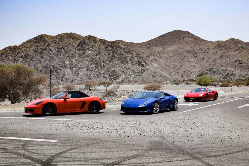 Sportautotour im Oman