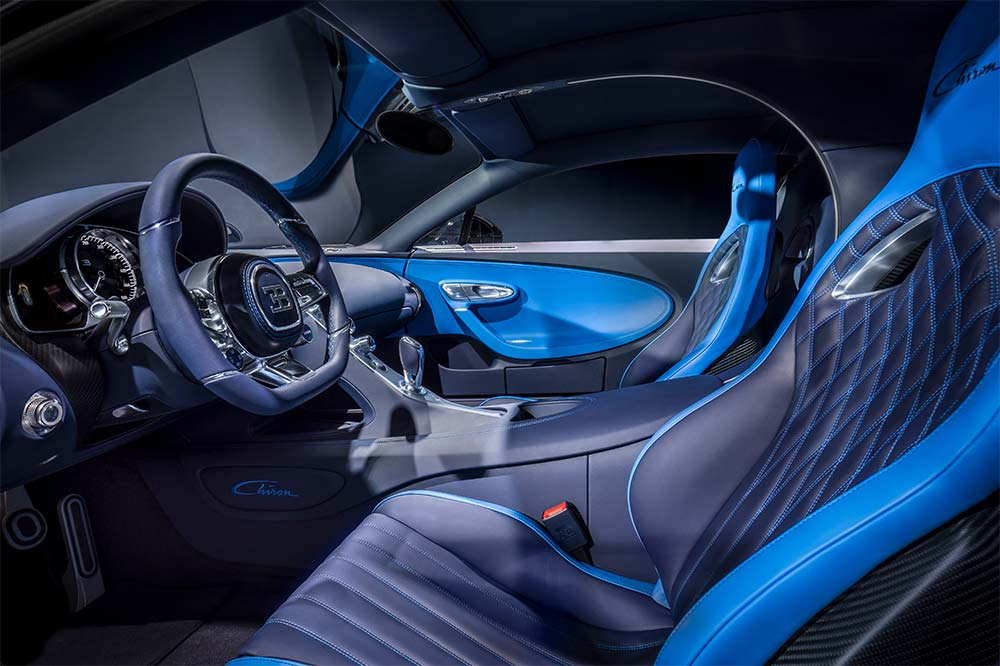 Bugatti Chiron Interieur