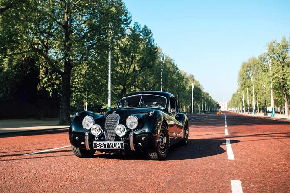 Jaguar - Oldtimer mit Elektromotor