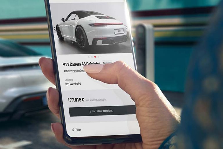Porsche online kaufen
