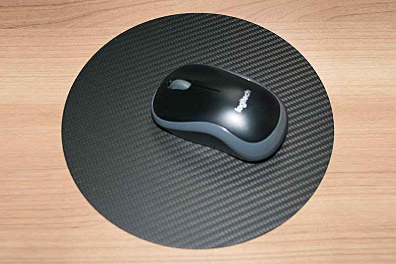 Mousepad aus Carbon