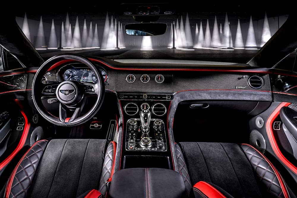 Das Interieur des neuen Bentley Continental GT Speed 2021