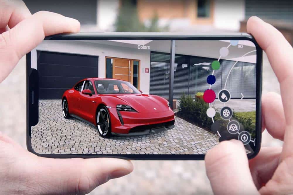 Die Porsche AR Visualizer App