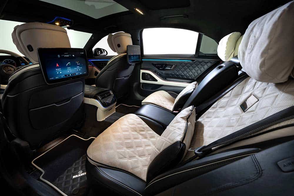 Viel Luxus auch im Innenraum der BRABUS S-Klasse